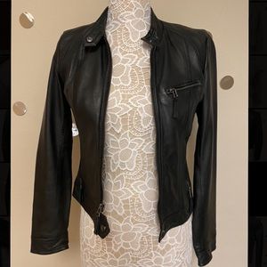 GENUINE BLACK LEATHER JACKET